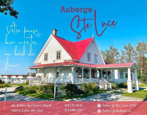 Publicité Pavé   Auberge Ste Luce Page 0001