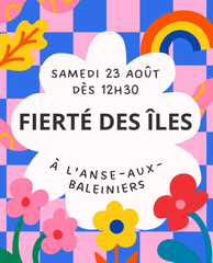 Fierté Îles affiche